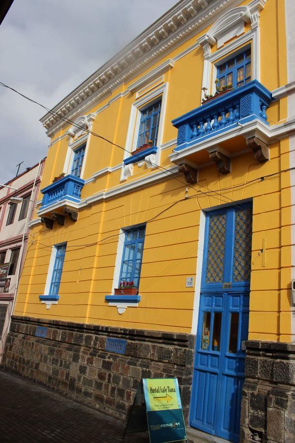 Hostal Cafe Tiana Latacunga Dış mekan fotoğraf